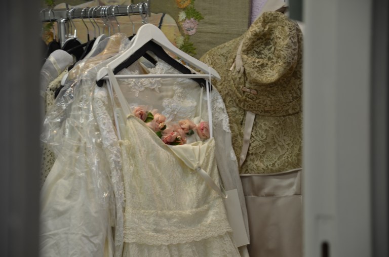 vintage bröllopsklänning Amsterdam