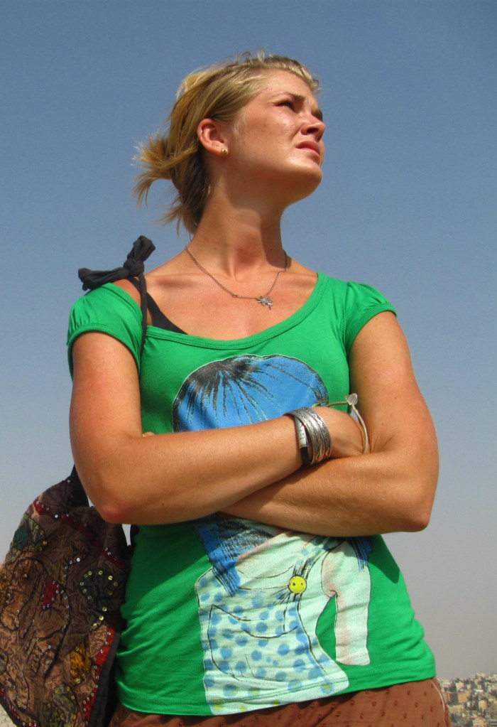 Johanna Westberg i Amman
