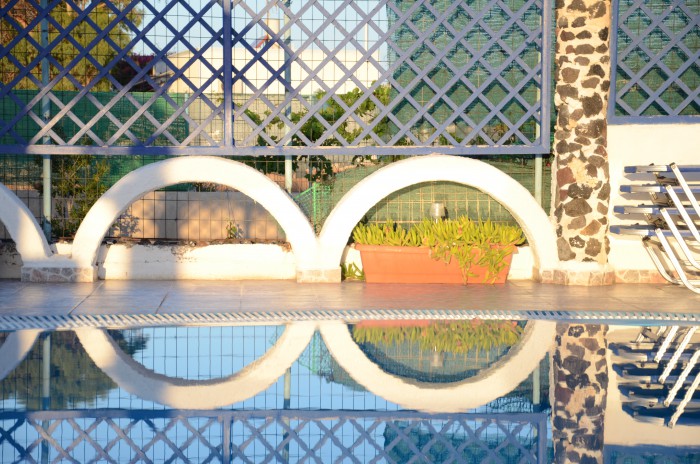 Honeymoon beach hotel pool