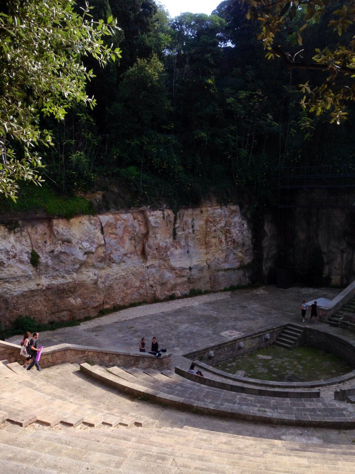 yoga teater montjuic barcelona