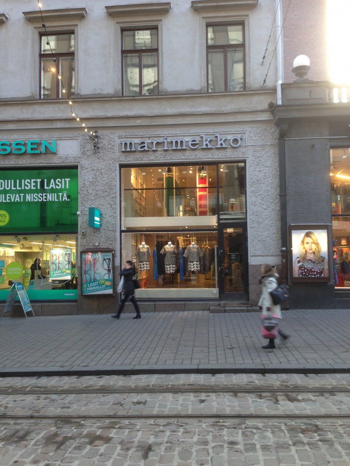 Helsingfors marimekko affär