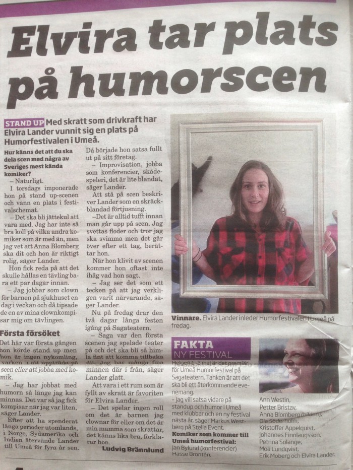 talang Umeå humorgala