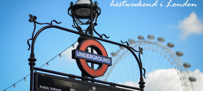 En weekend i&nbsp;London