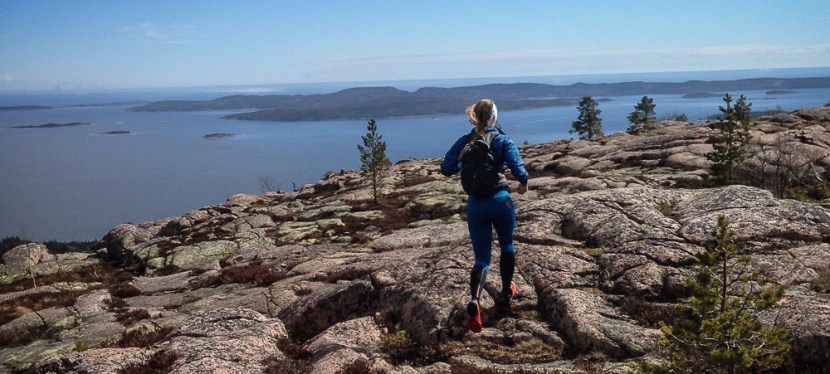 Trailrunning i skuleskogen på Höga&nbsp;kusten