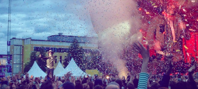 Håkan Hellström på campus 