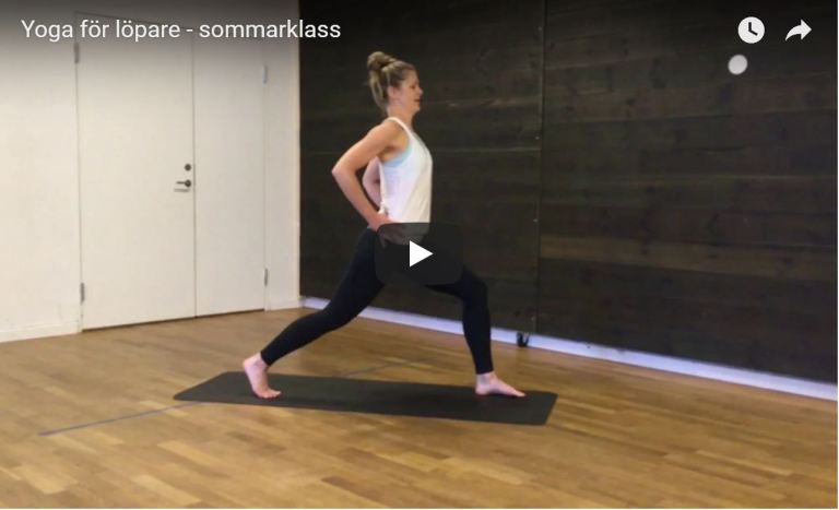 yoga för löpare sommarklass