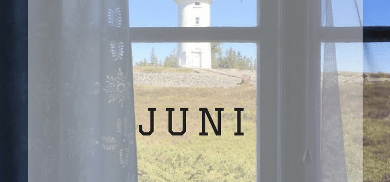 Månadens lista – juni&nbsp;2018